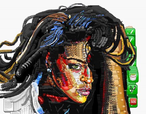 YUNG JAKE’S CELEBRITY PORTRAITS PAINTED WITH EMOJIS