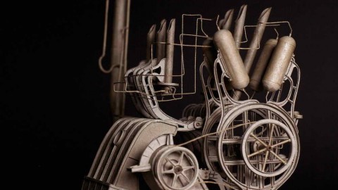 EXQUISITE MACHINES OF WOOD AND PAPER